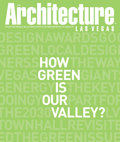 Architecture Las Vegas magazine, published by American Institute of Architects Las Vegas Chapter