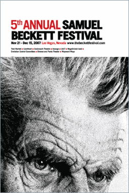 Samuel Beckett Festival Poster