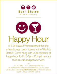 Happy Hour Special email for Bar+Bistro