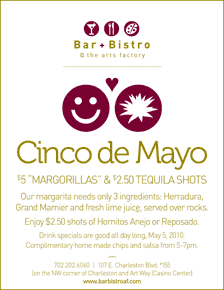 Cinco de Mayo email marketing for Bar+Bistro