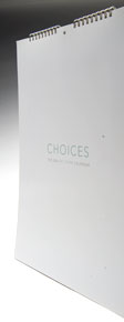 ARC Choices wall calendar cover