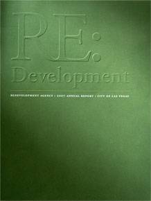 Redevelopment agency of the City of Las Vegas annual report