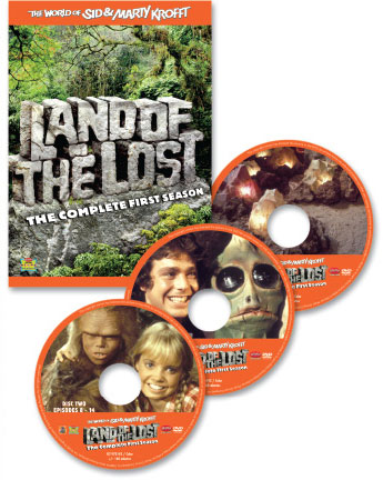 Land of the Lost DVD packaging