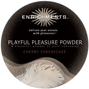 Pleasure Dust tin lid graphics